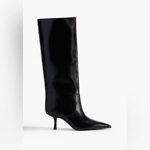 Elegant Black Knee-High Women's Boots